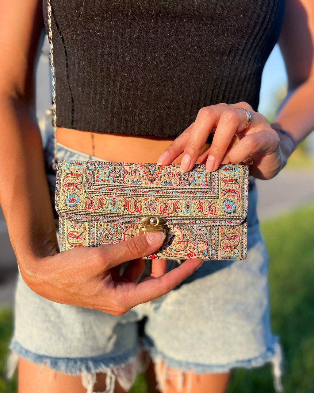 Rug Design Purse BG