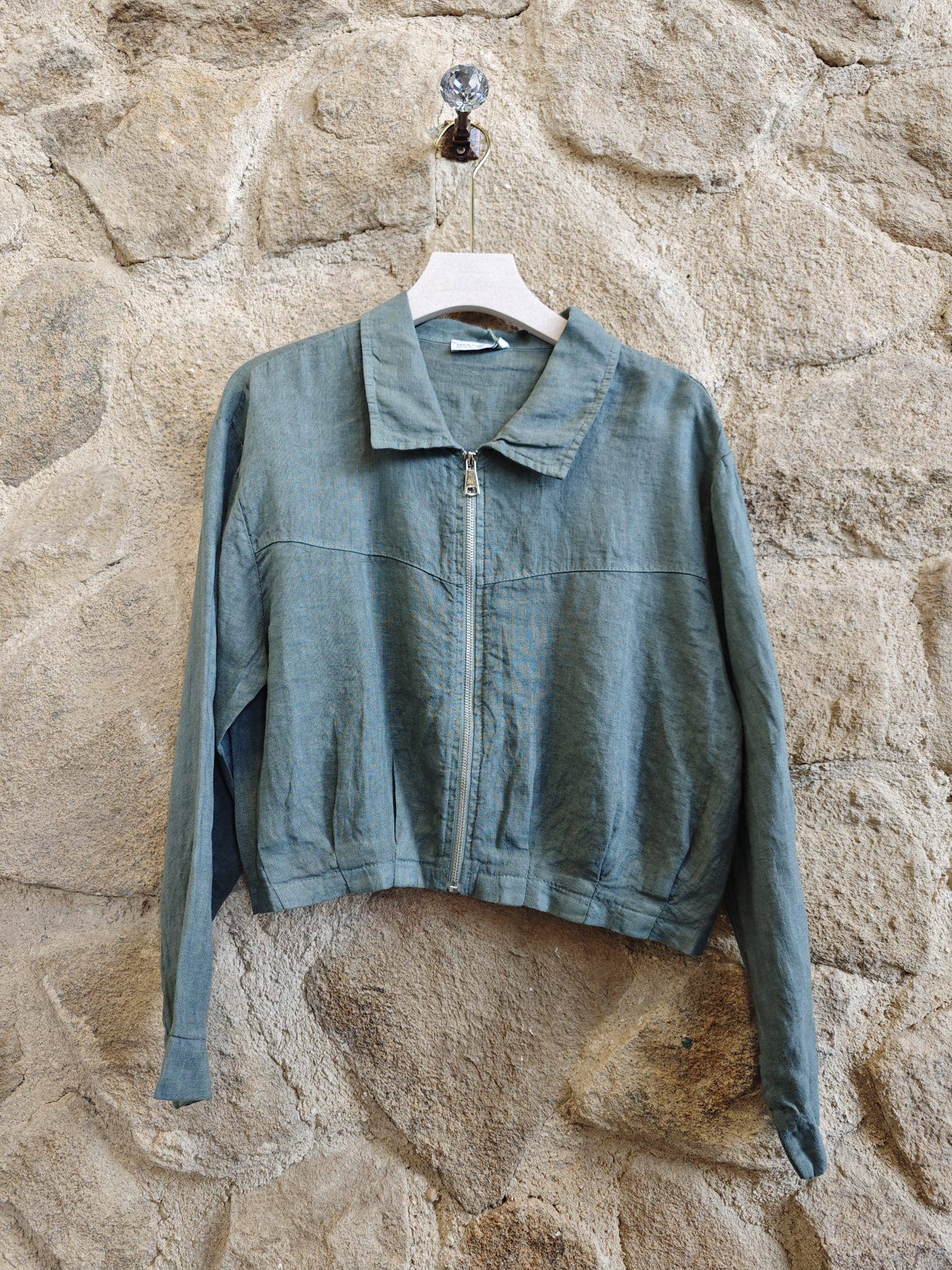 Linen Zipper Jacket