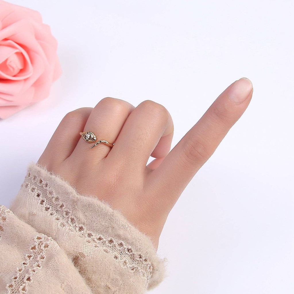18k GF Snake Ring