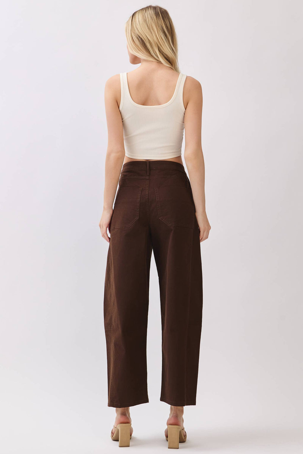 Cotton Barrel Pants