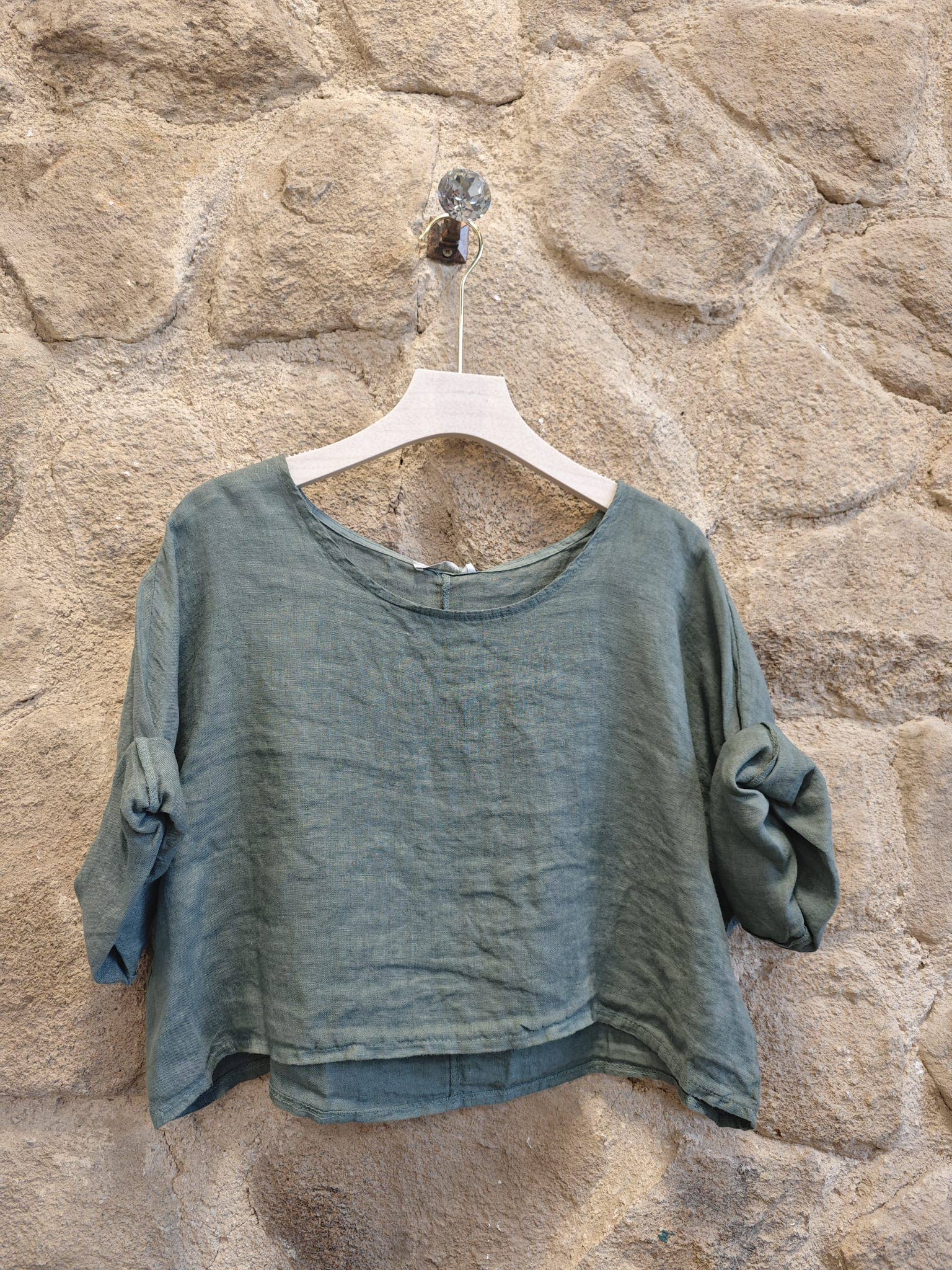 SHORT LINEN 100%