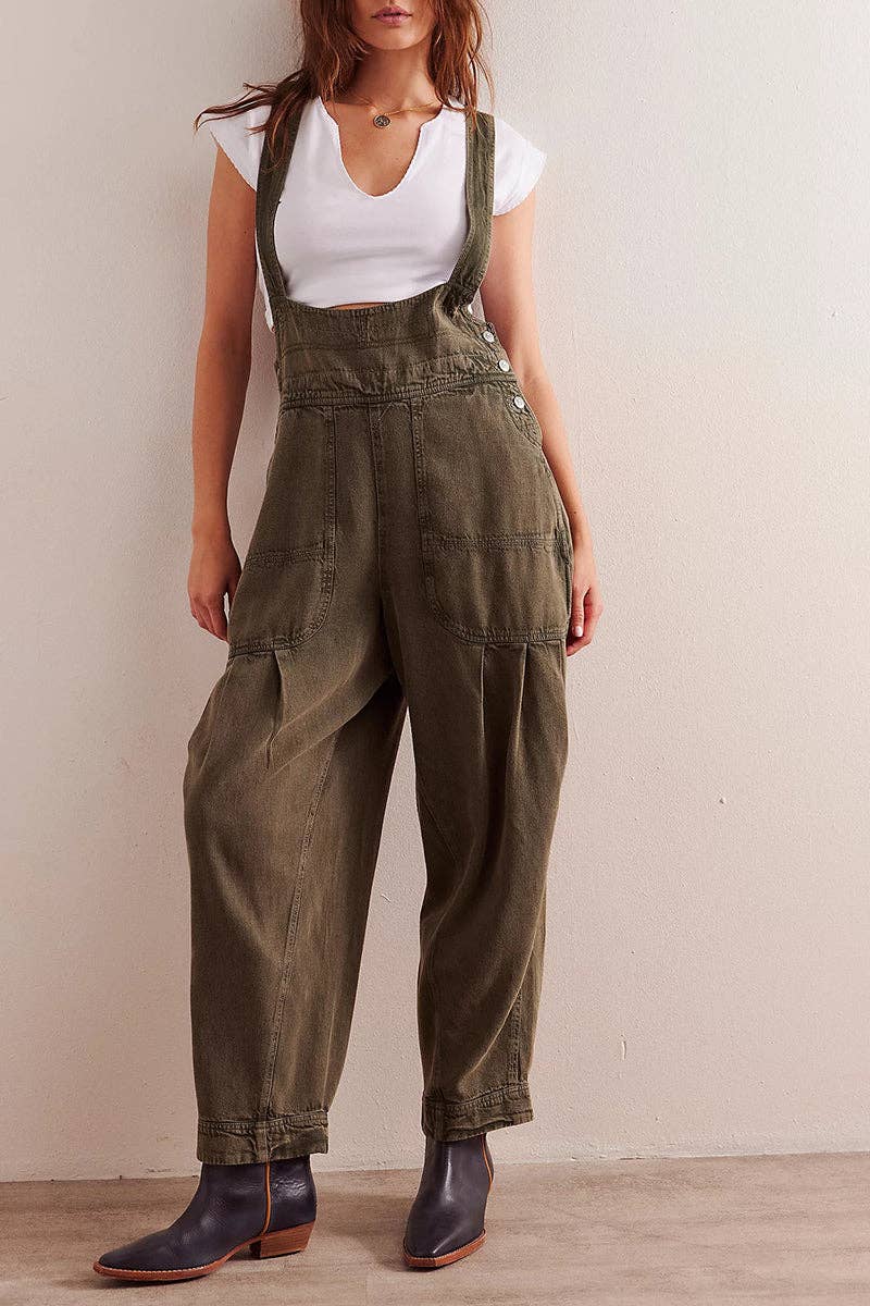 Stylish Denim Overalls