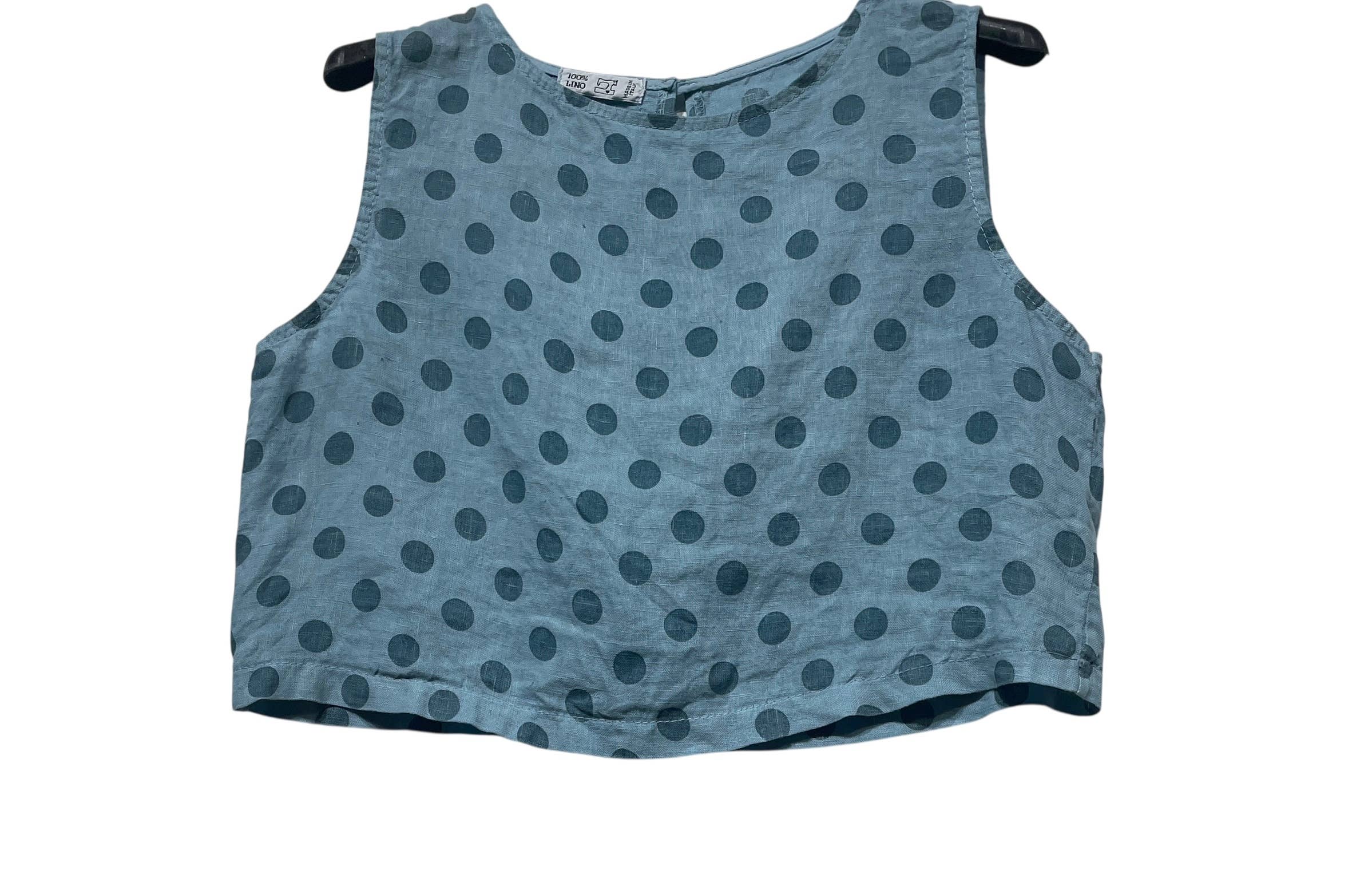 LINEN POLKA DOT CP