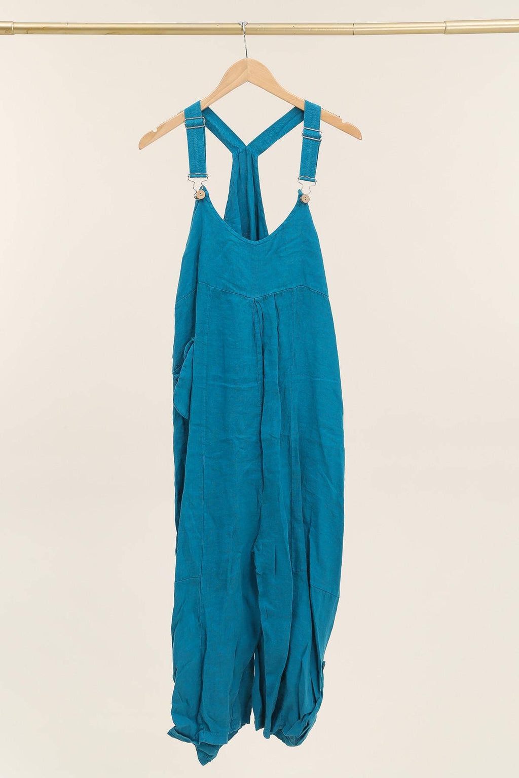 100% LINEN JUMPSUIT