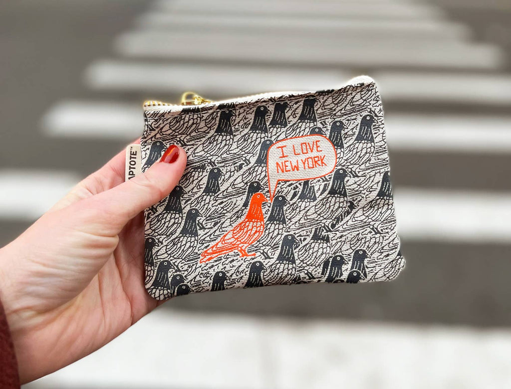 NYC Pigeon Coin Pouch