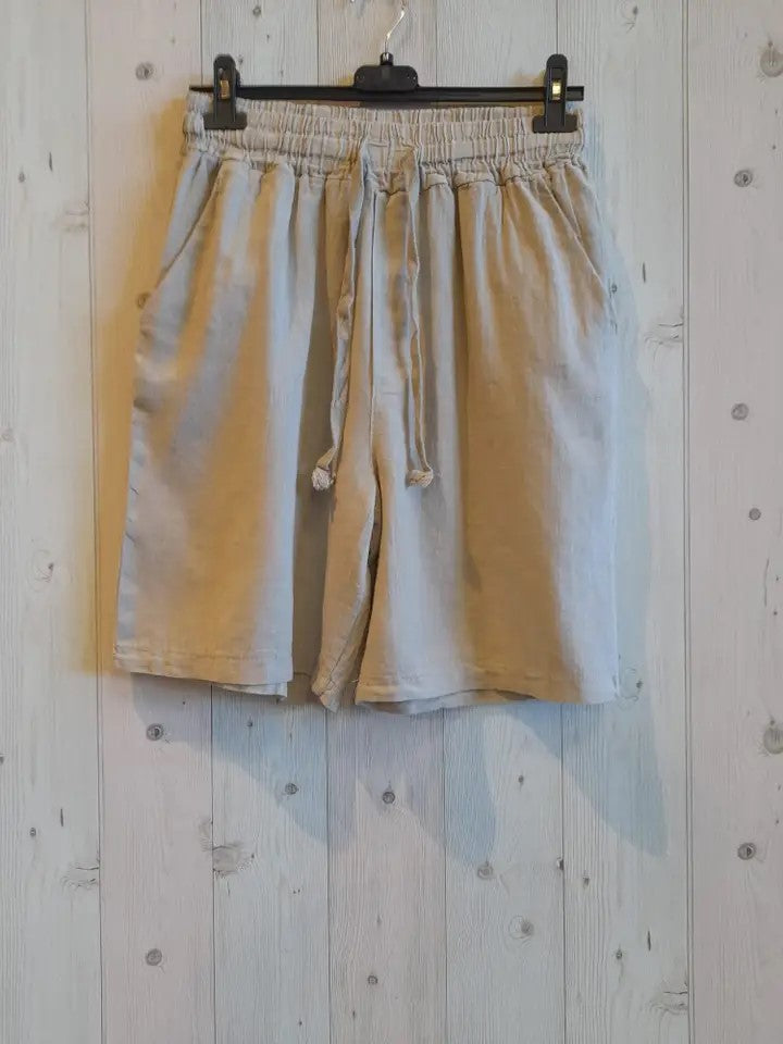 Men's Shorts 100% Linen