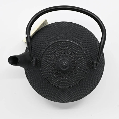 Cast Iron Teapot with Decorative Design – view 2