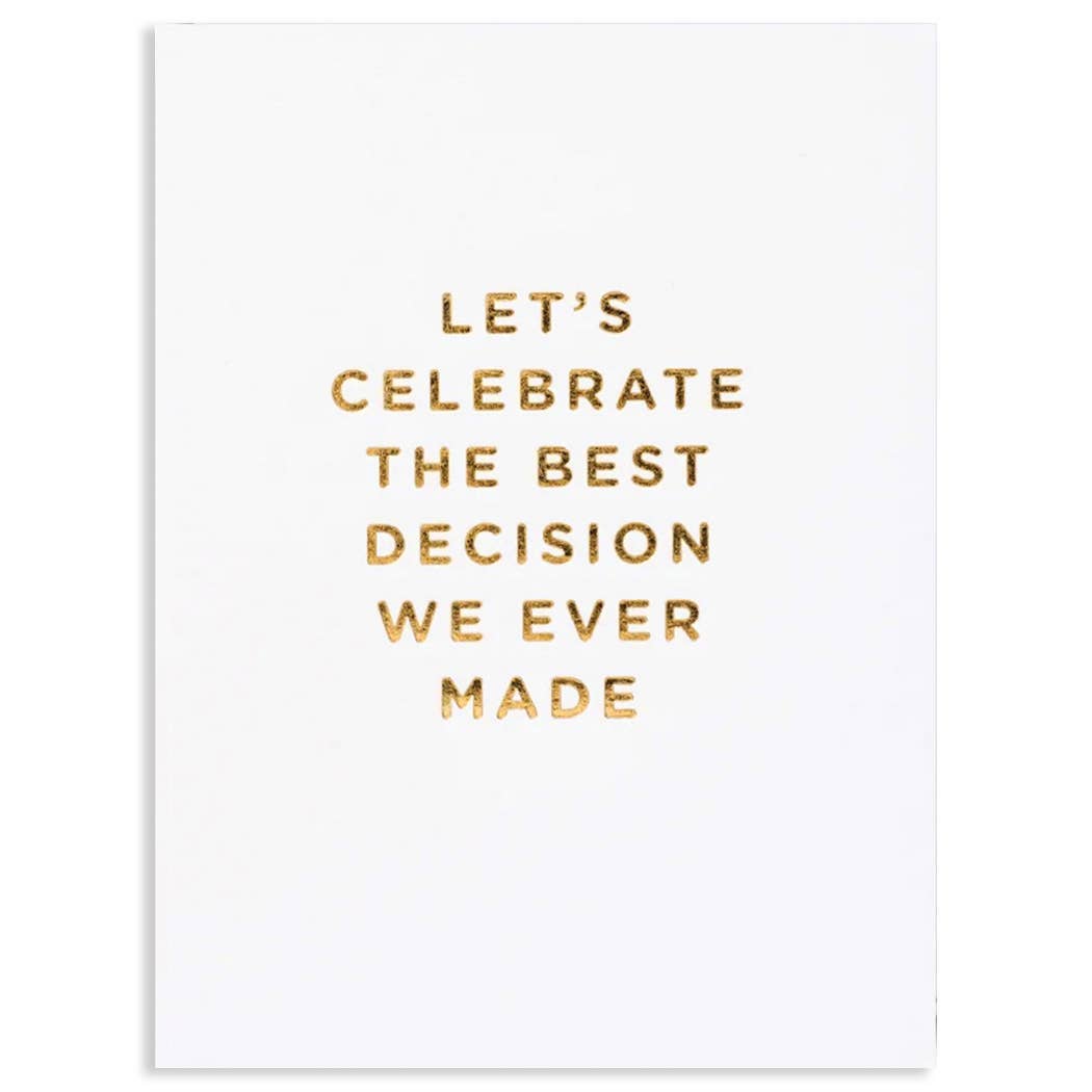 BEST DECISION ANNIVERSARY