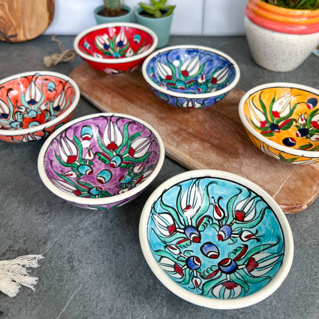 Tulip Design Bowls