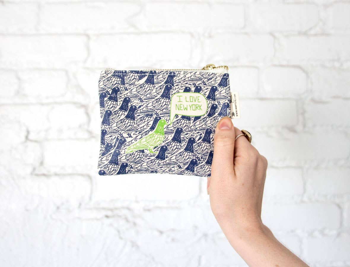 NYC Pigeon Coin Pouch