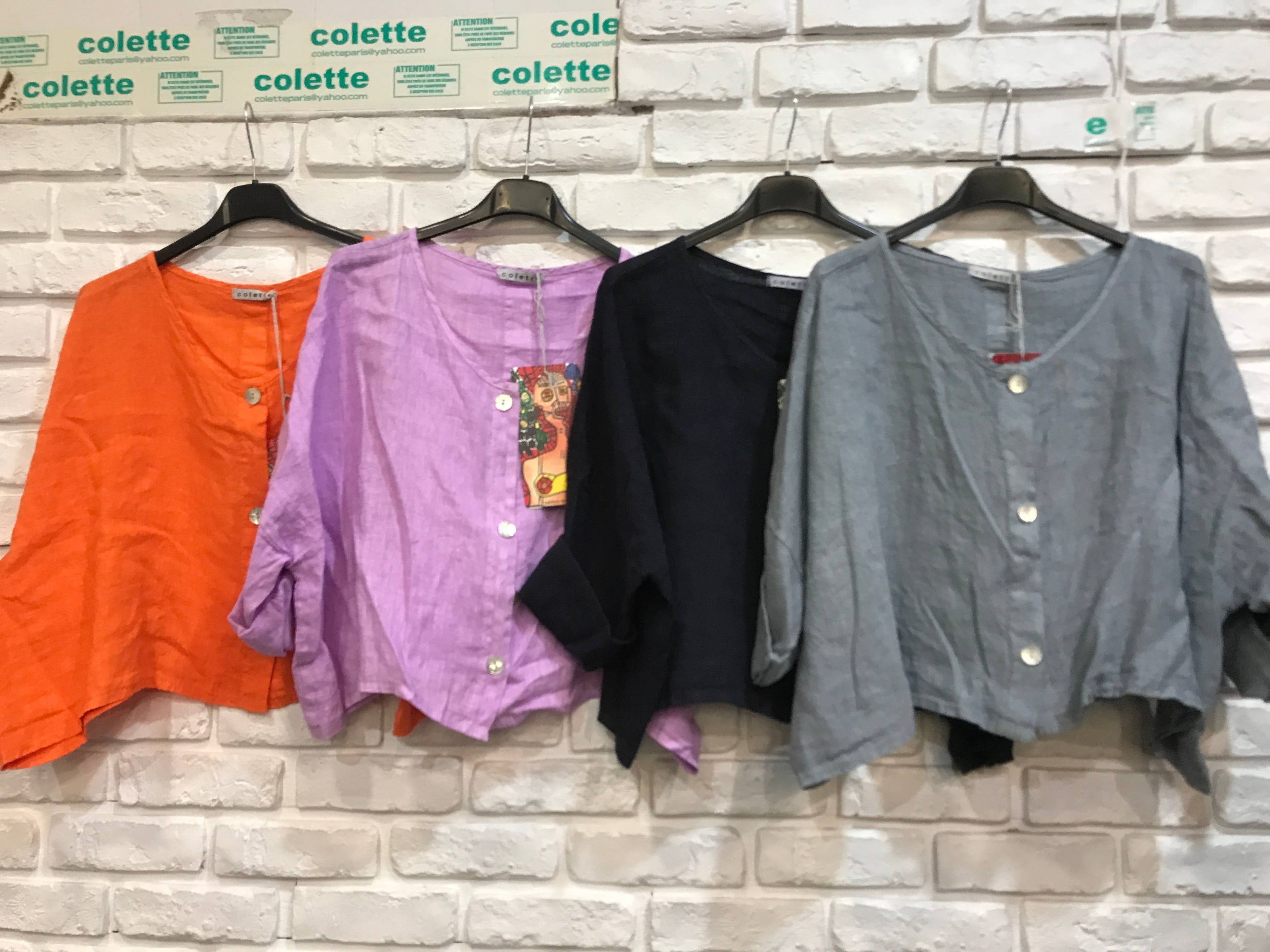 Shirt/Jacket 100% linen