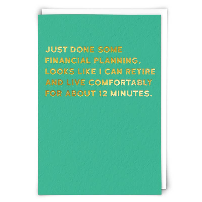 12 Minutes Greeting Card