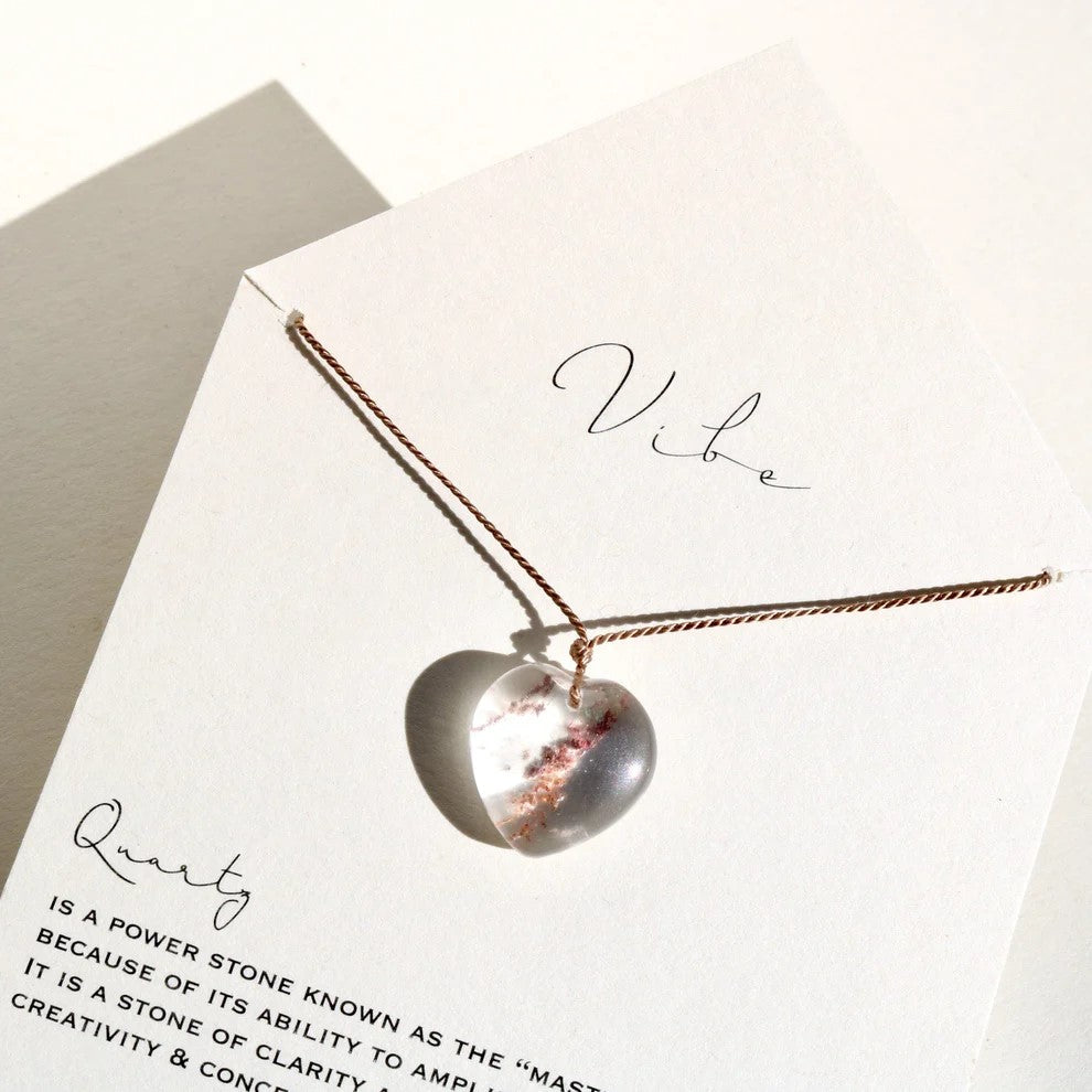 VIBE QUARTZ HEART | SPECIAL EDITION necklace