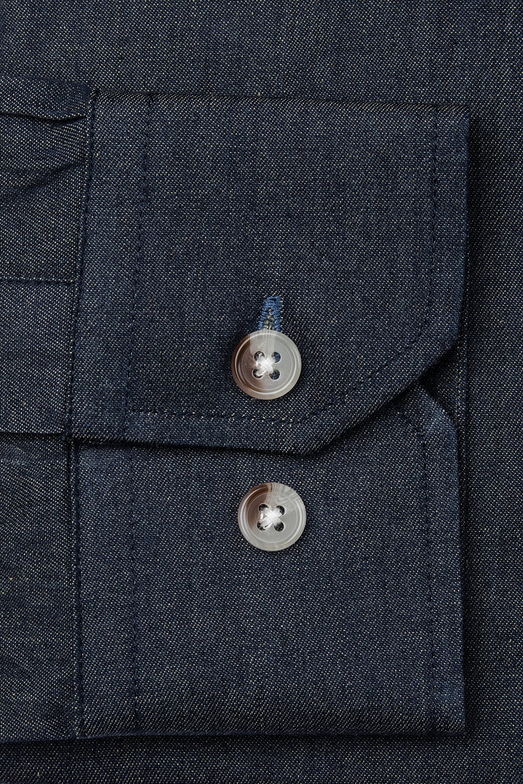 Denim Untuckable Slim Fit Dress