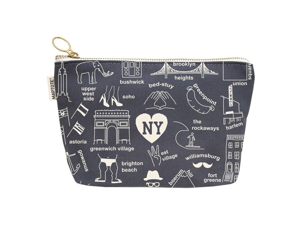 NYC Zipped Pouch