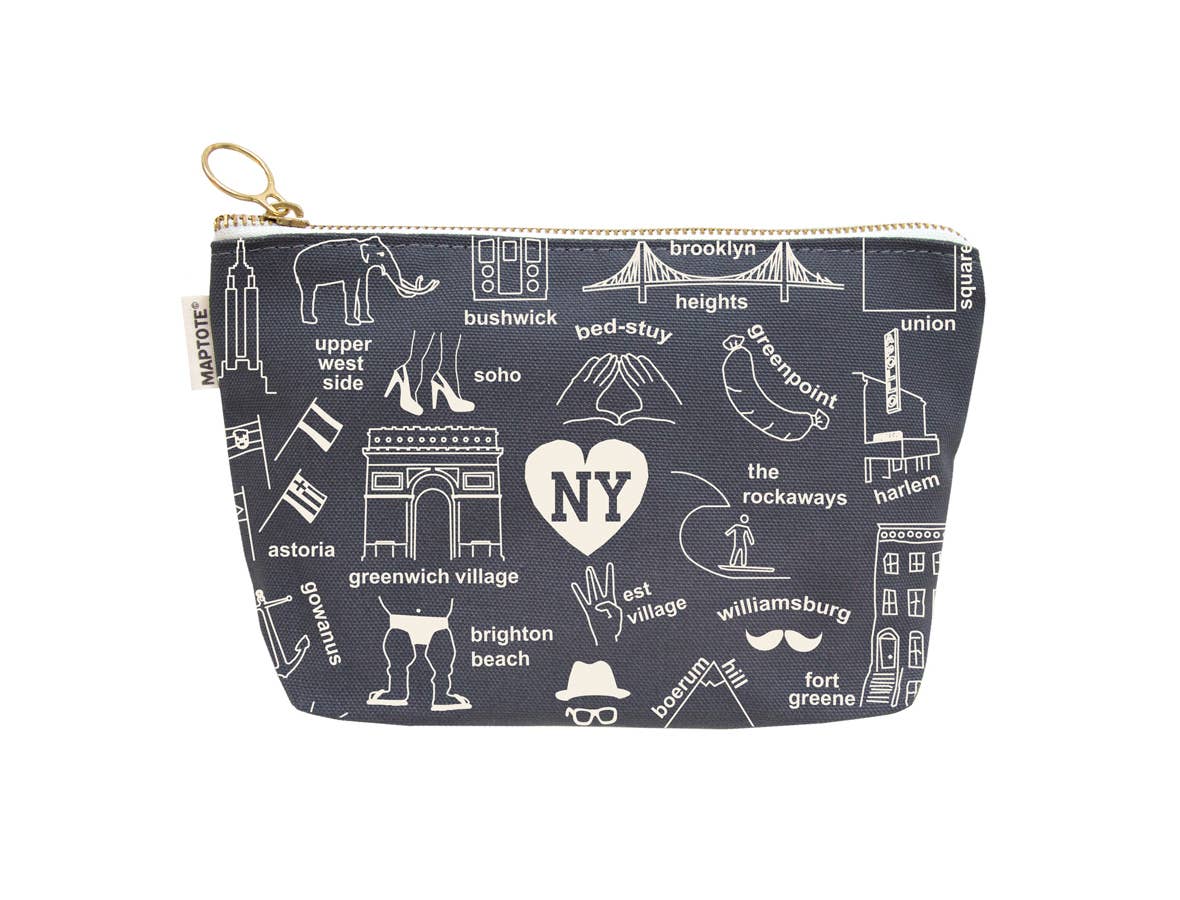 NYC Zipped Pouch