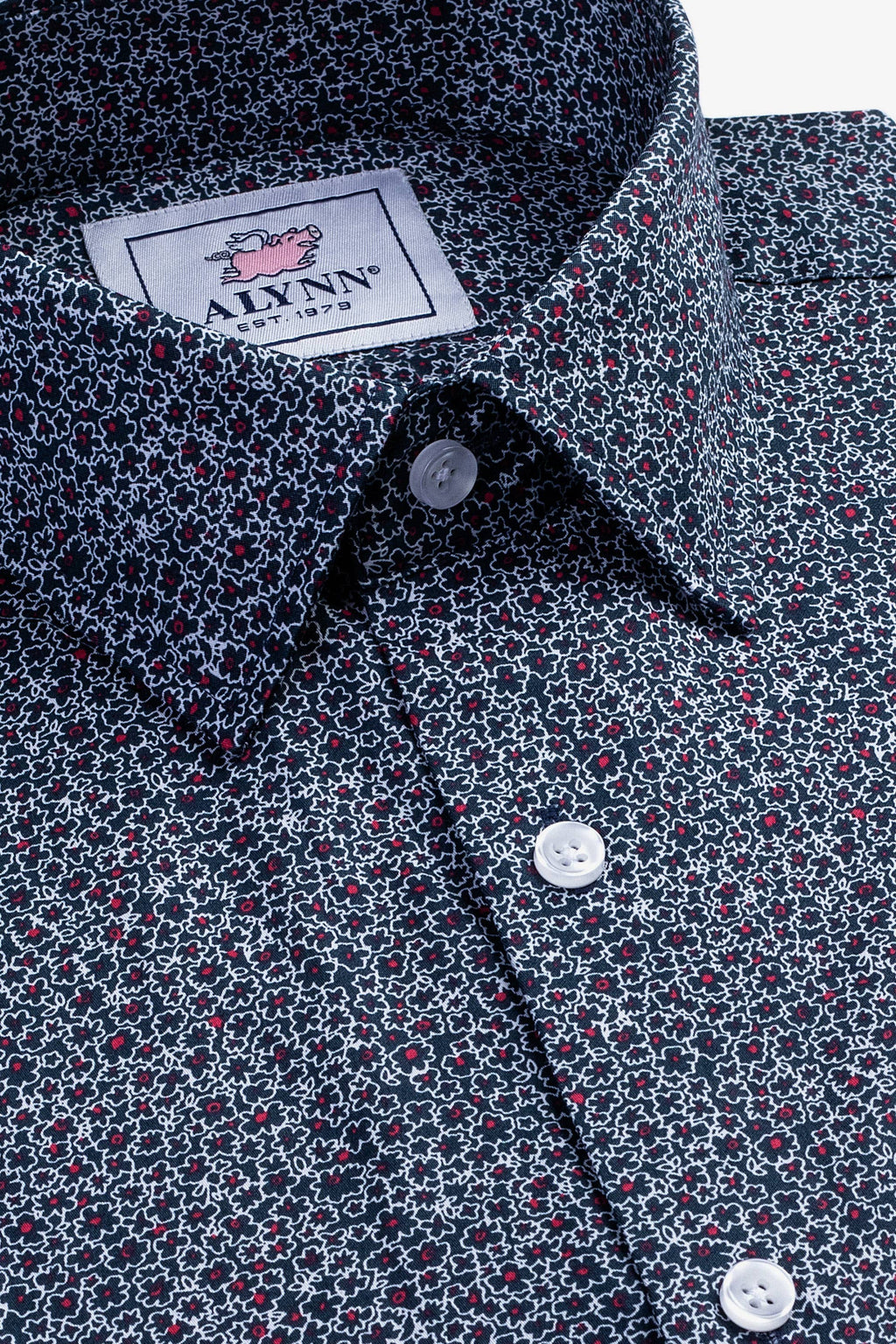 Floral Untuckable Classic Fit Dress Shirt