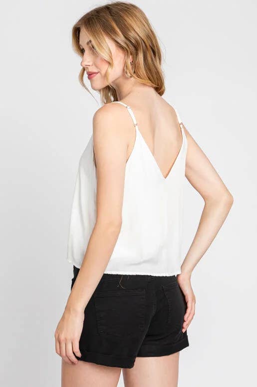 Adjustable Cami Crop Top