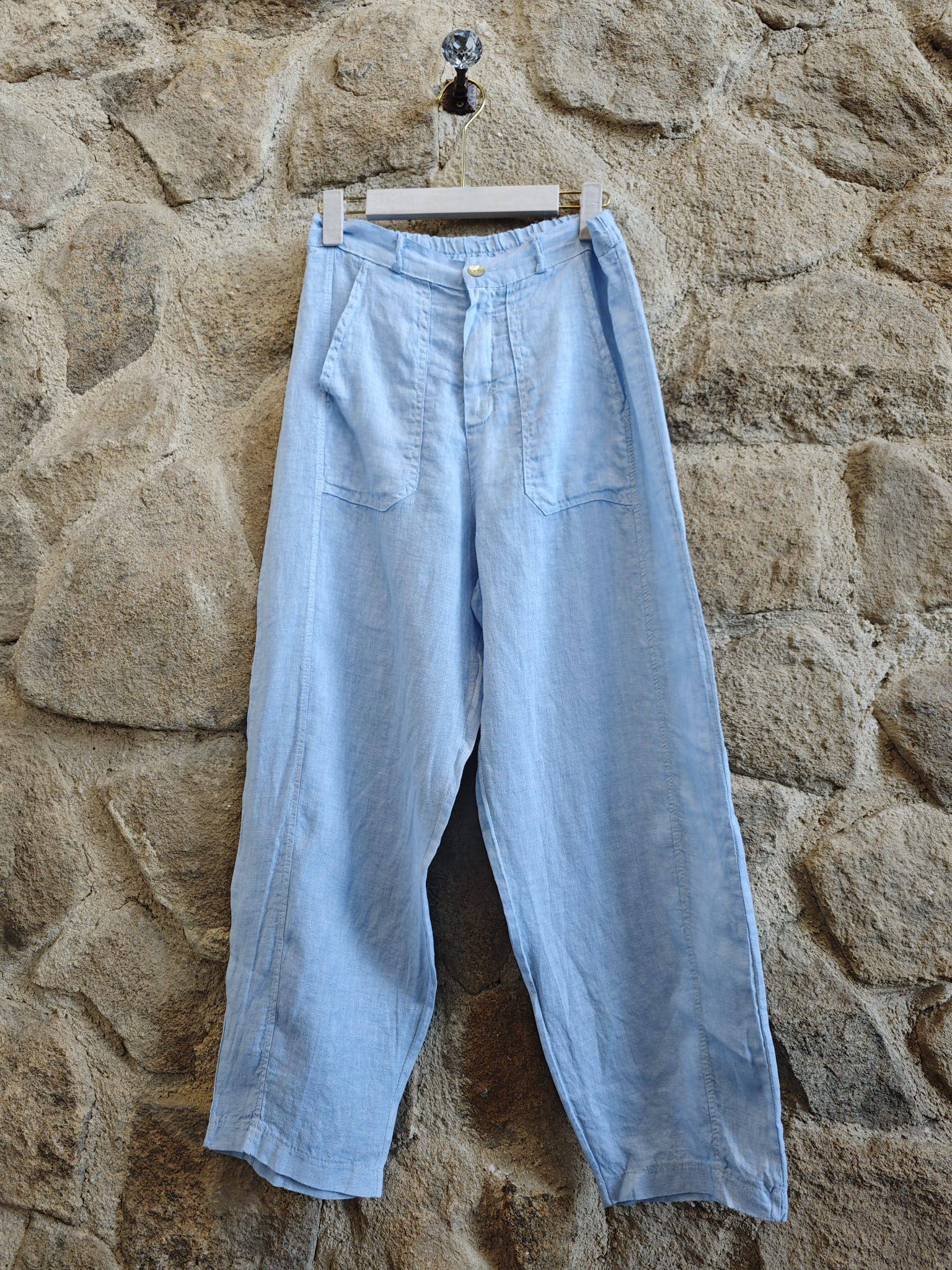 Belt loop Linen Pants