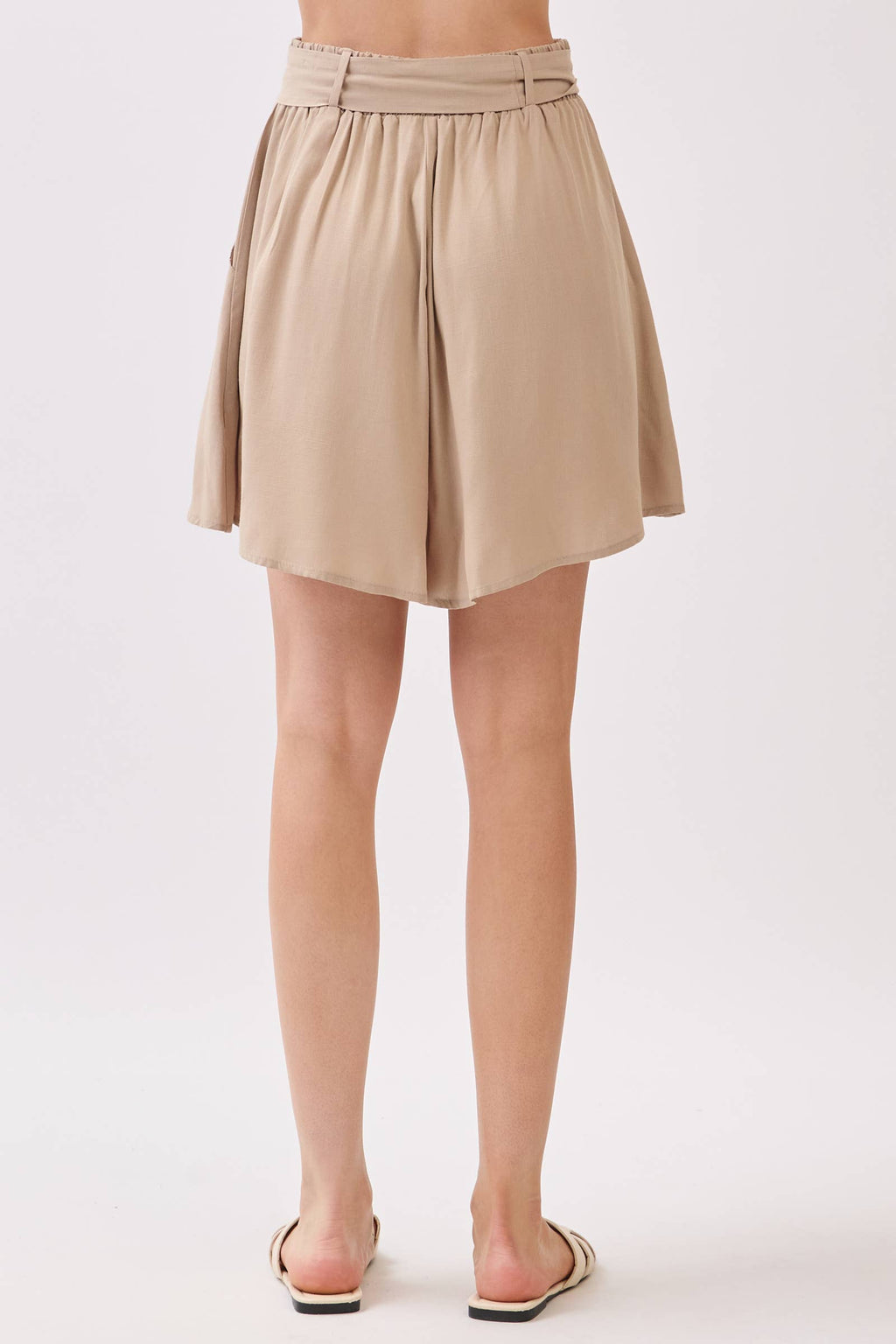 Flowy Shorts with Belt