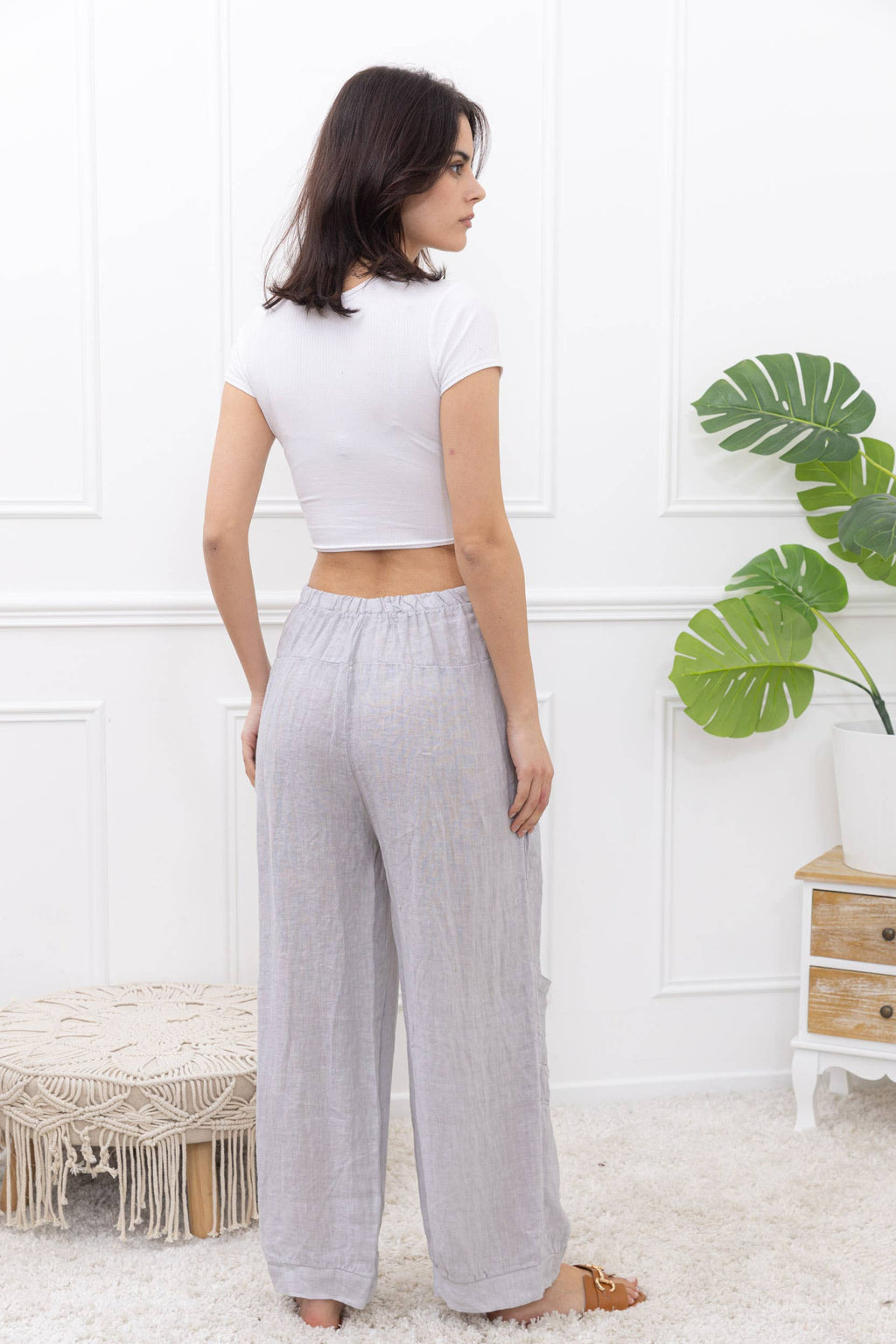 Pantalon en linen