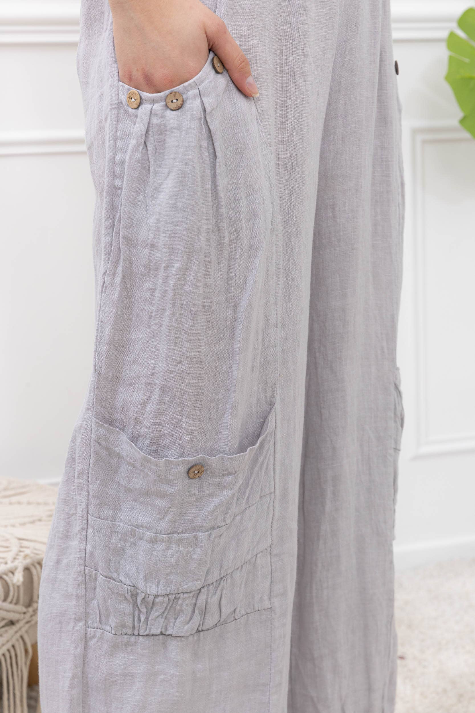 Pantalon en linen