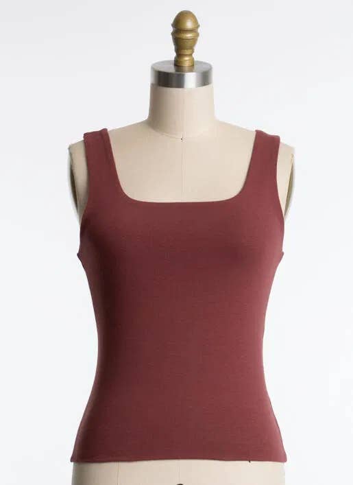 Double Layer Cotton Span Top