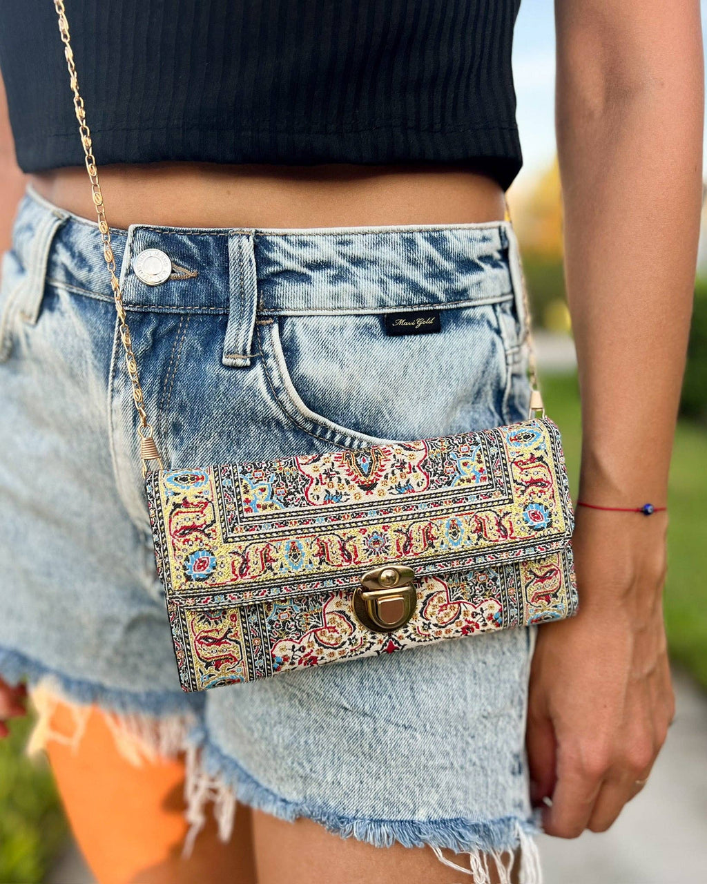 Rug Design Purse BG