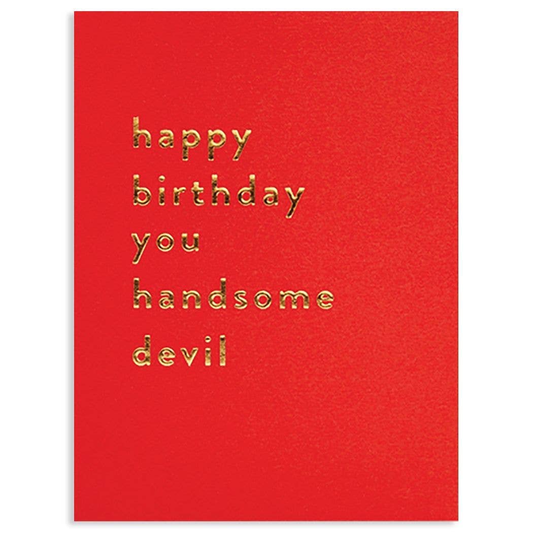 HAPPY BIRTHDAY HANDSOME DEVIL BIRTHDAY