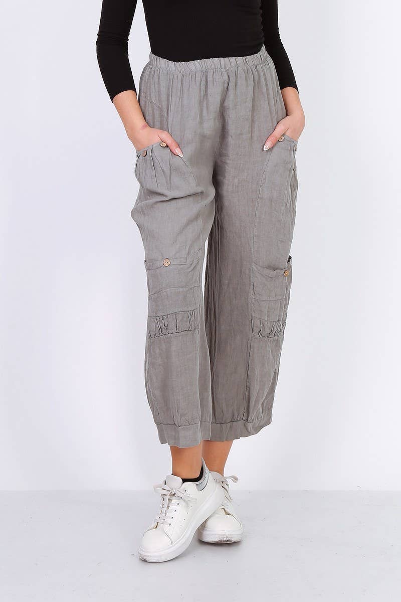 Pantalon en linen