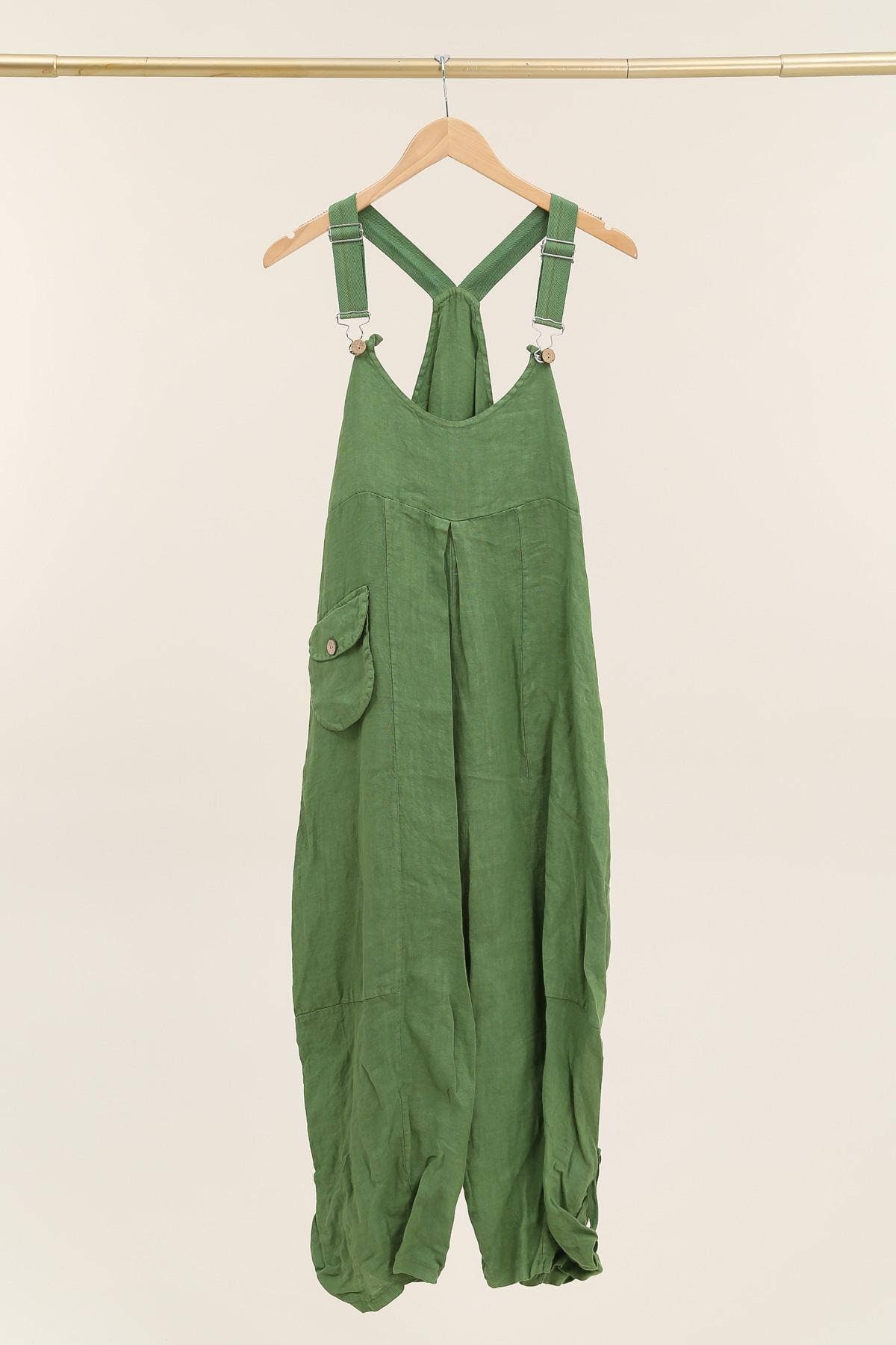 100% LINEN JUMPSUIT
