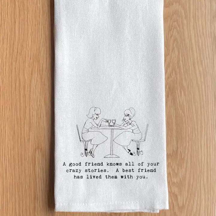 Kitchen towels with sayings