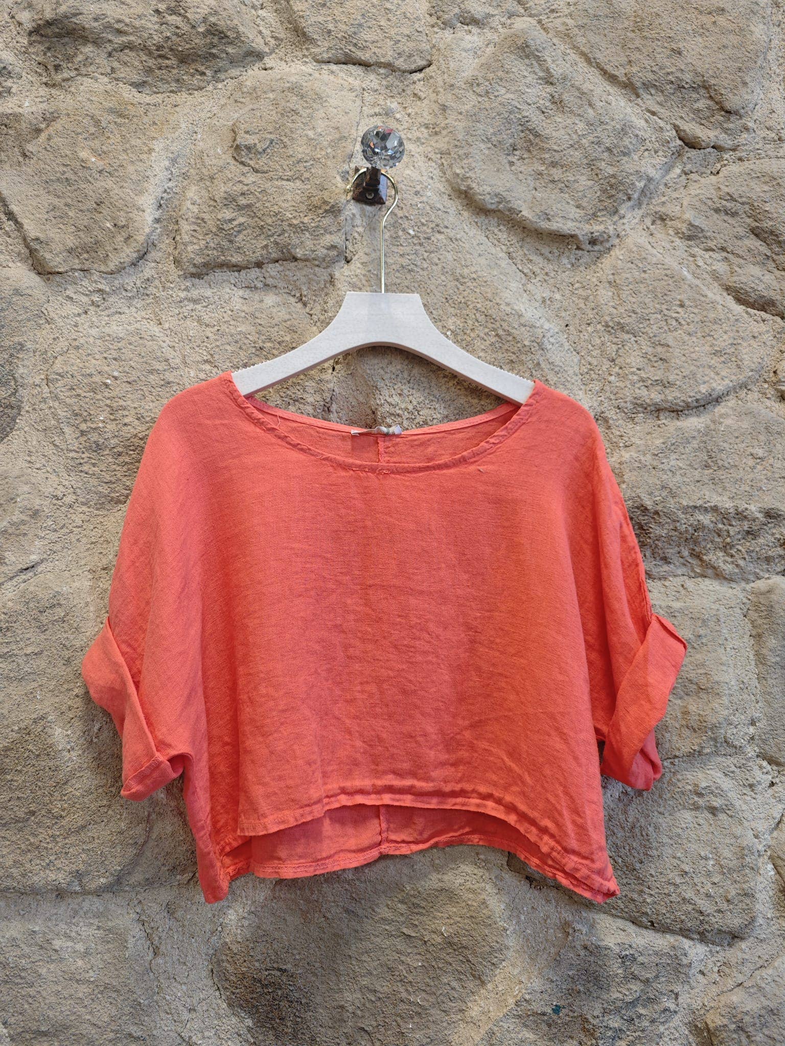 SHORT LINEN 100%