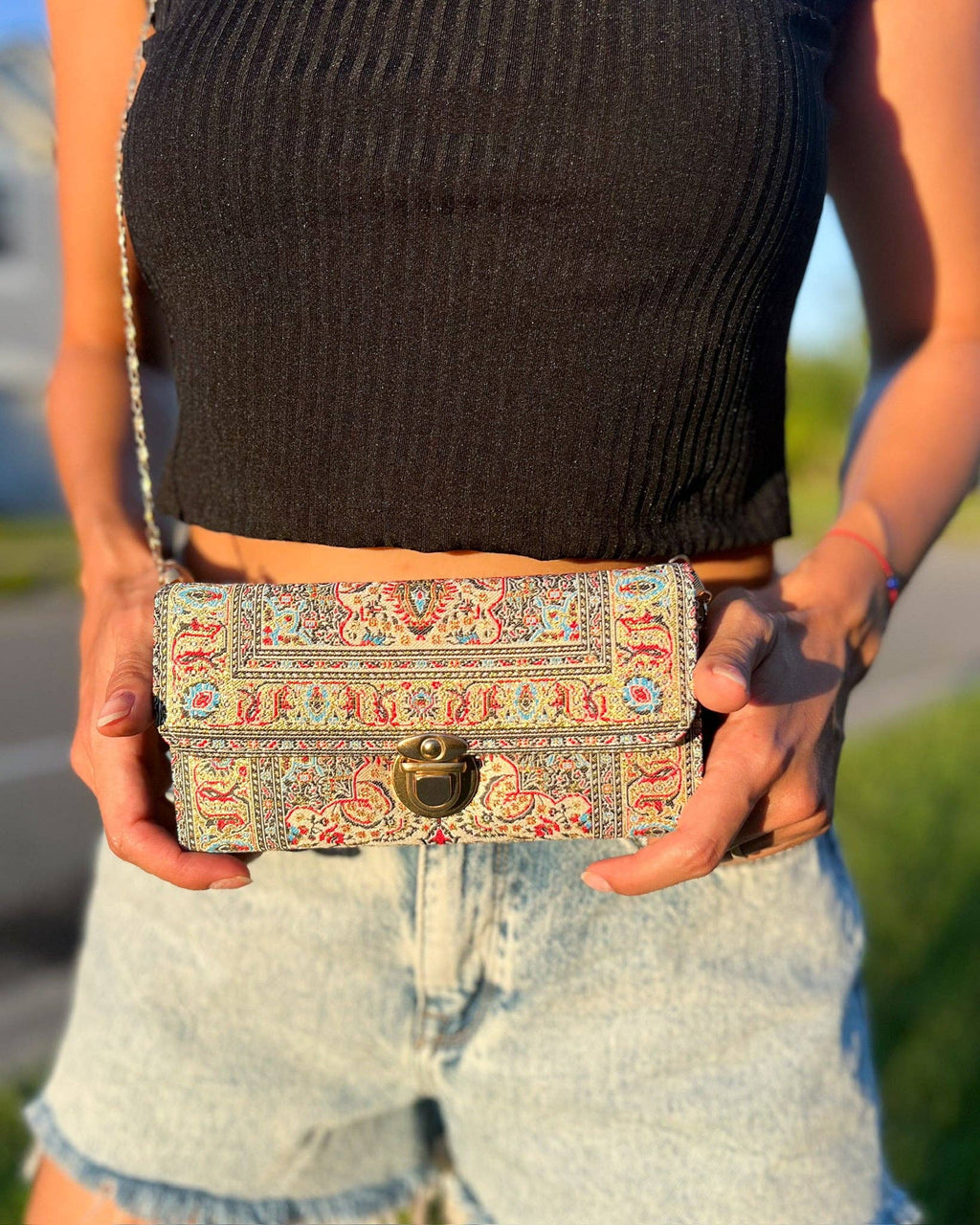 Rug Design Purse BG