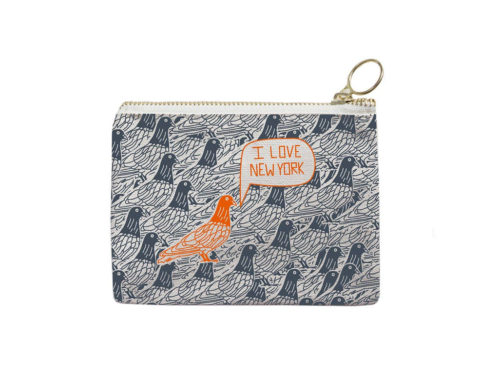 NYC Pigeon Coin Pouch