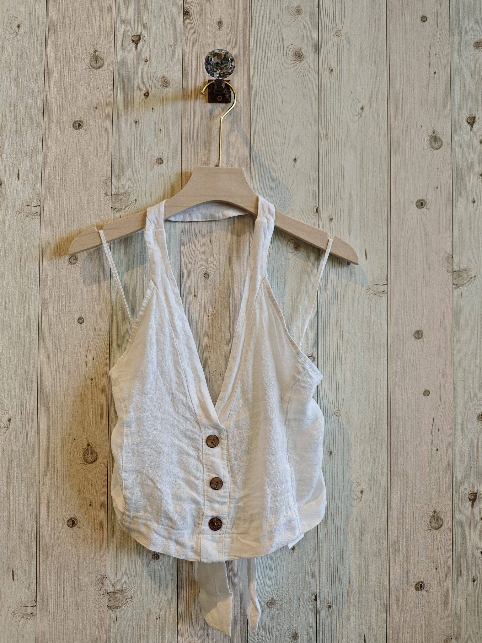 Vest/top Linen 100%
