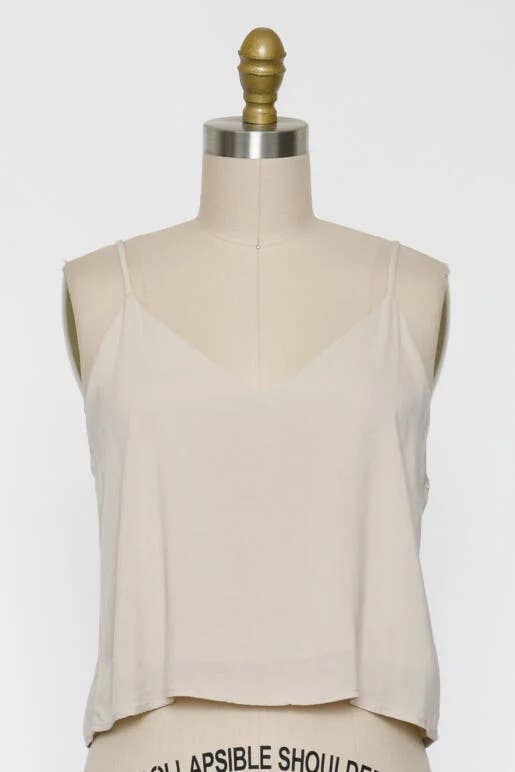 Adjustable Cami Crop Top