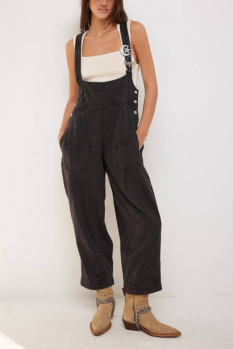 Stylish Denim Overalls