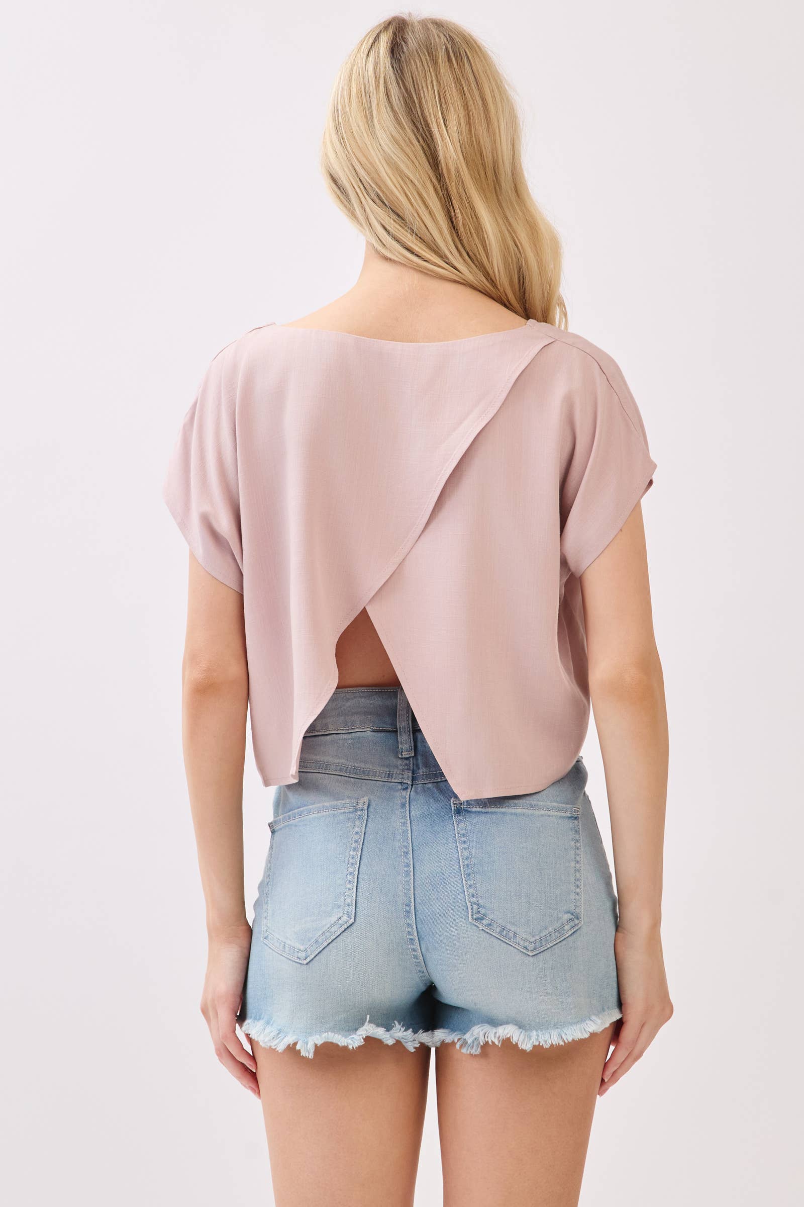 Round Neck Crop Top