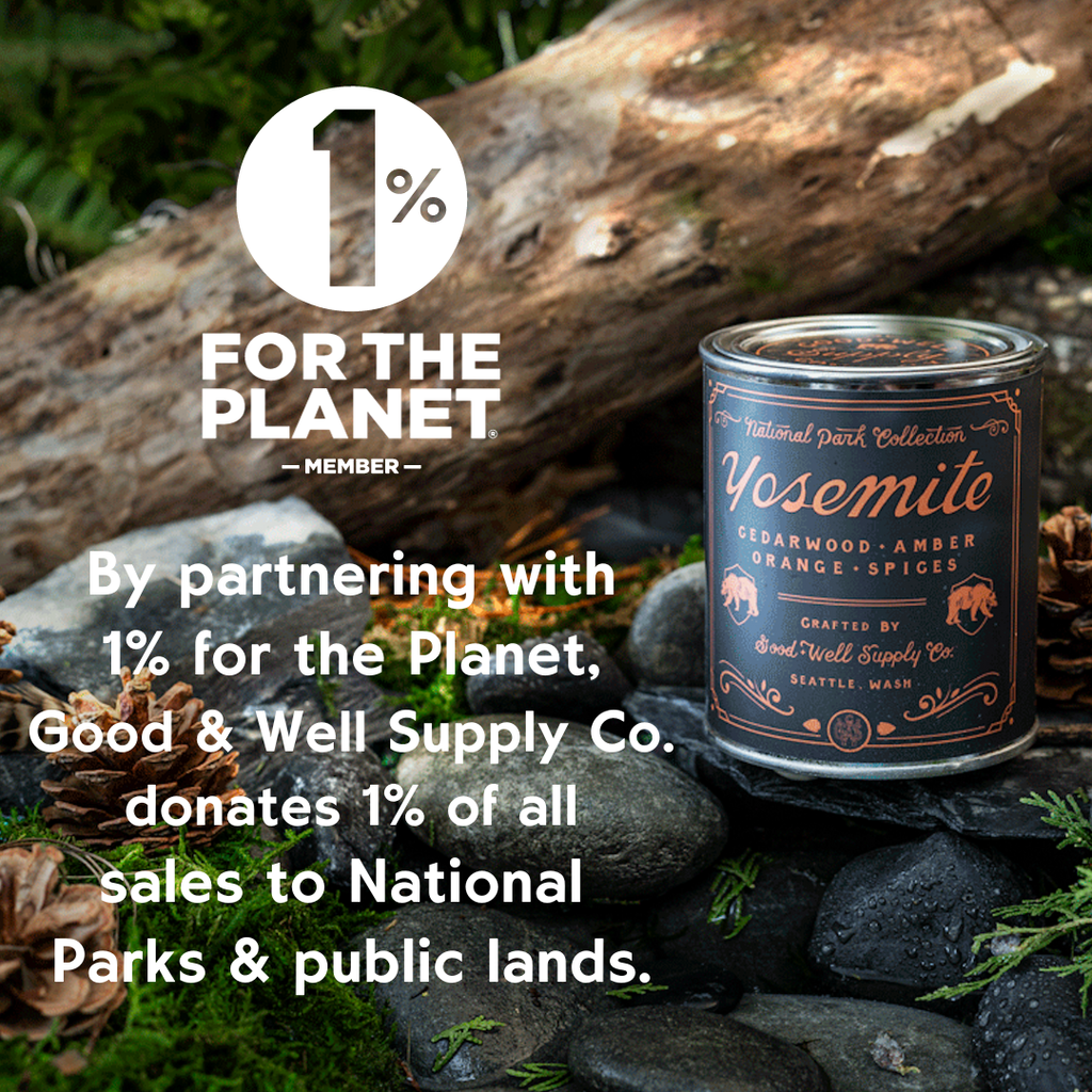 Zion National Park Candle: 1/2 Pint, Wood Wick