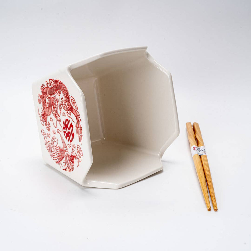 Takeout Bowl W/Chopsticks
