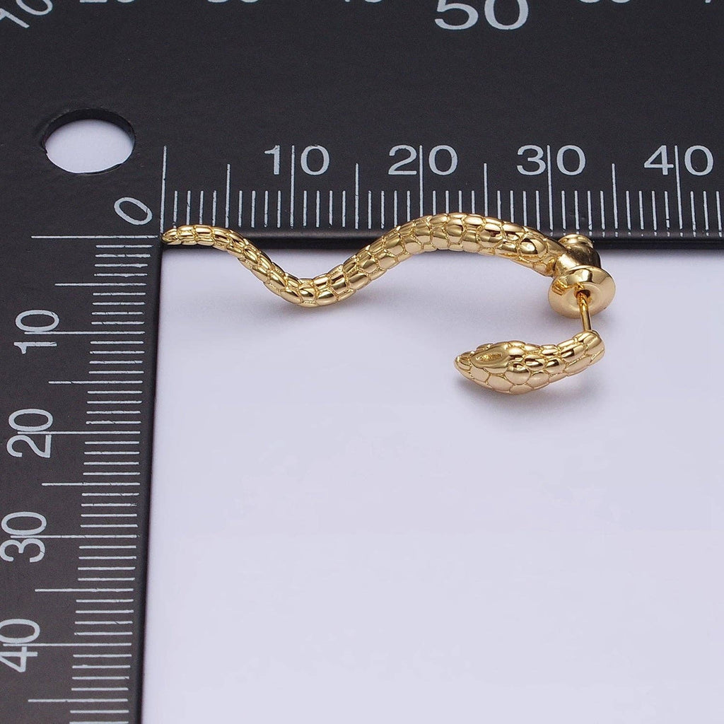 Snake Serpent Earrings