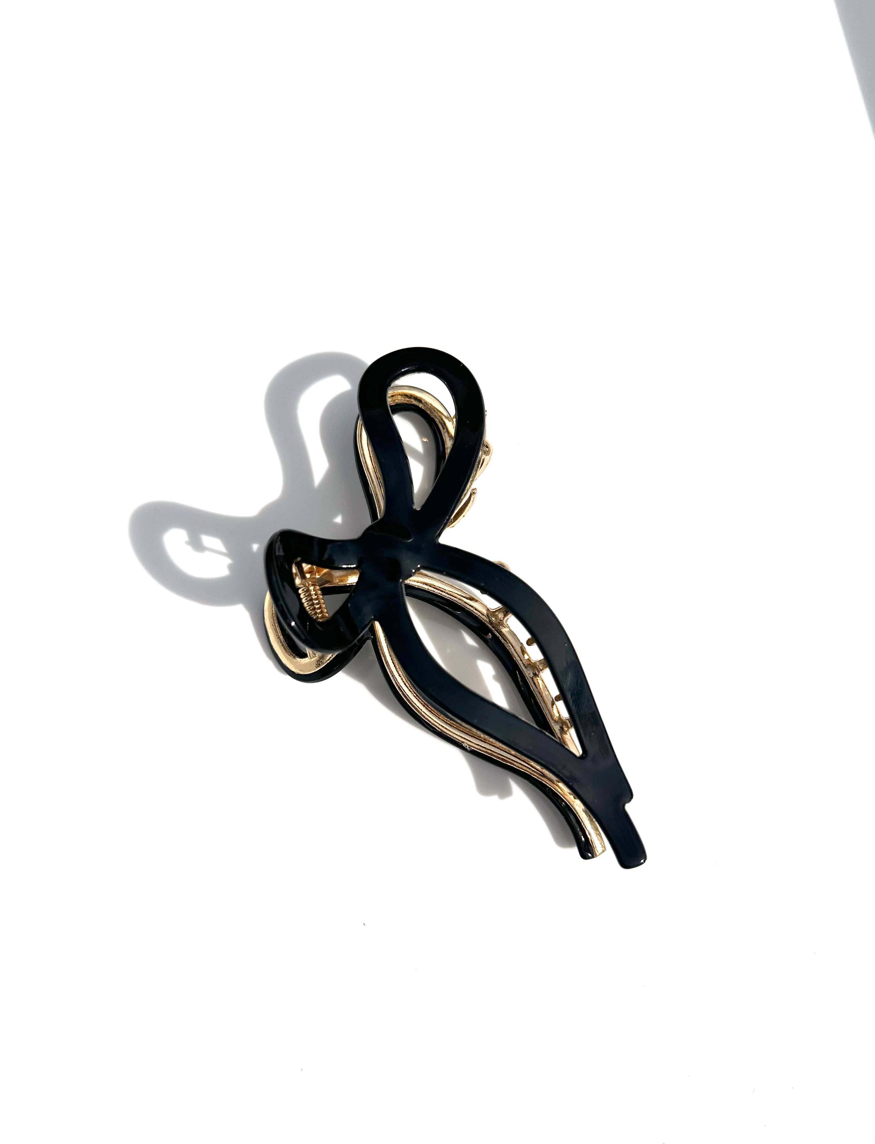 Ballet Bow Claw Clip