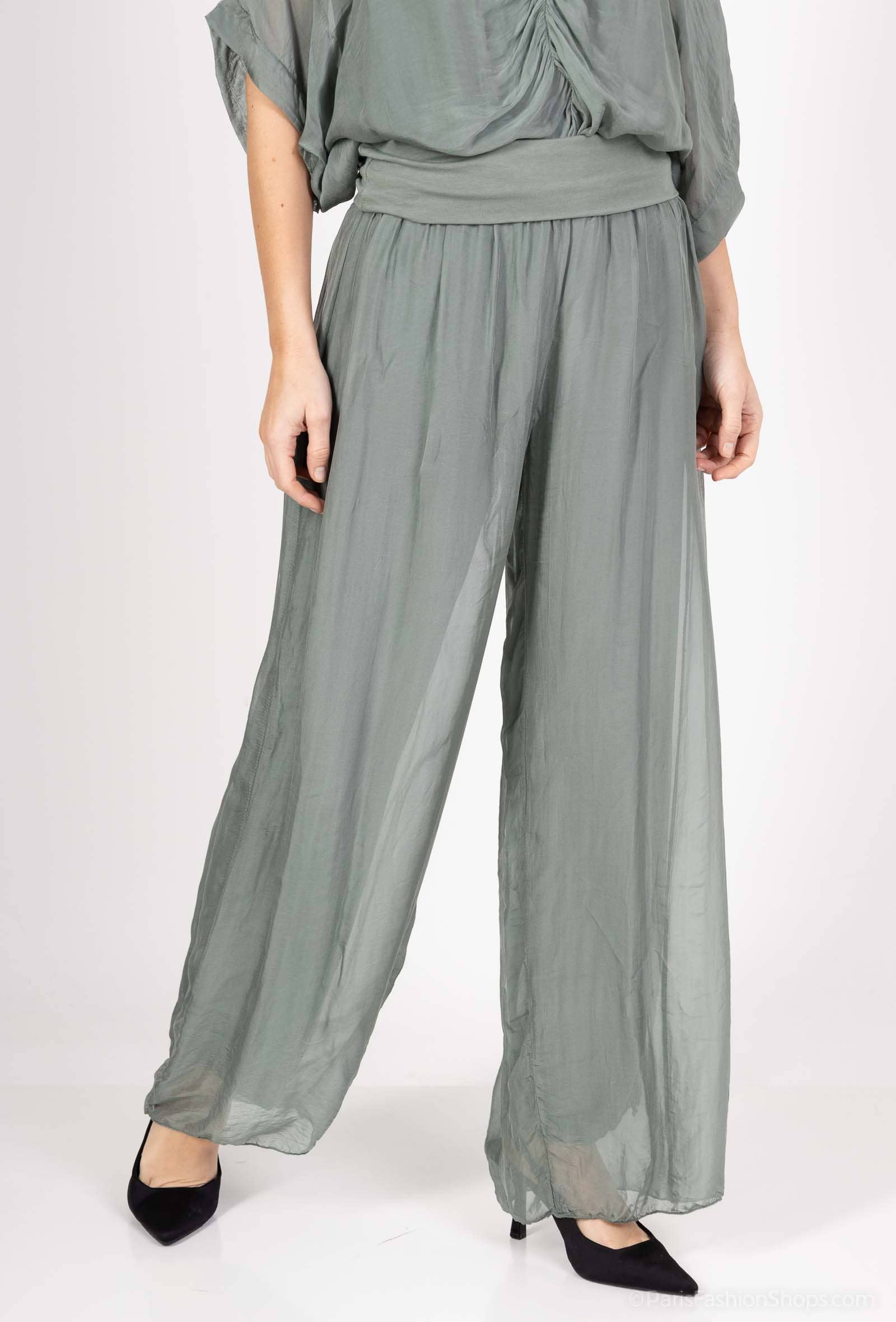 Silk Trousers