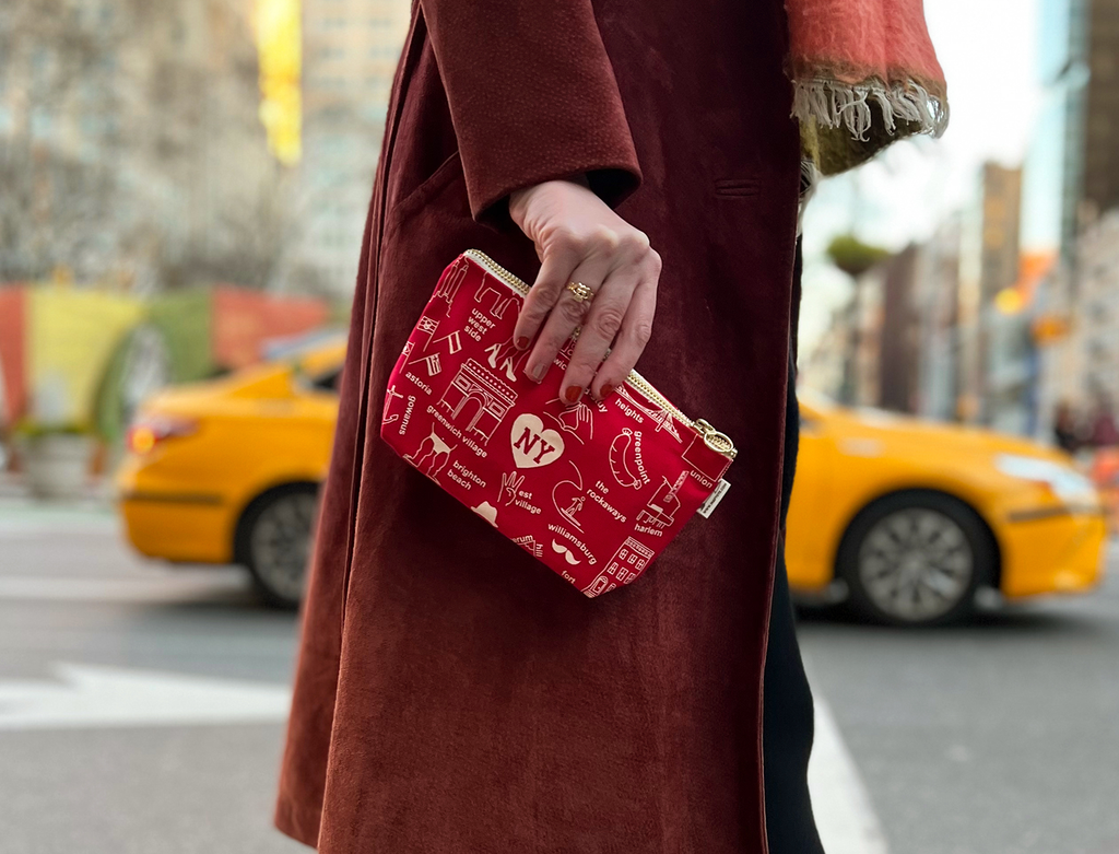 NYC Zipped Pouch