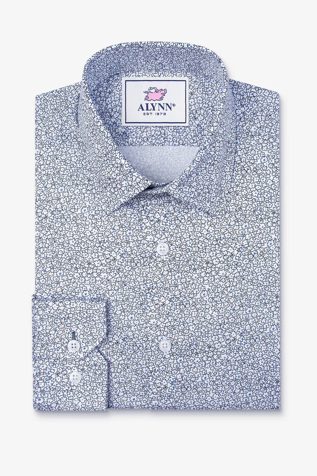 Floral Untuckable Classic Dress Shirt