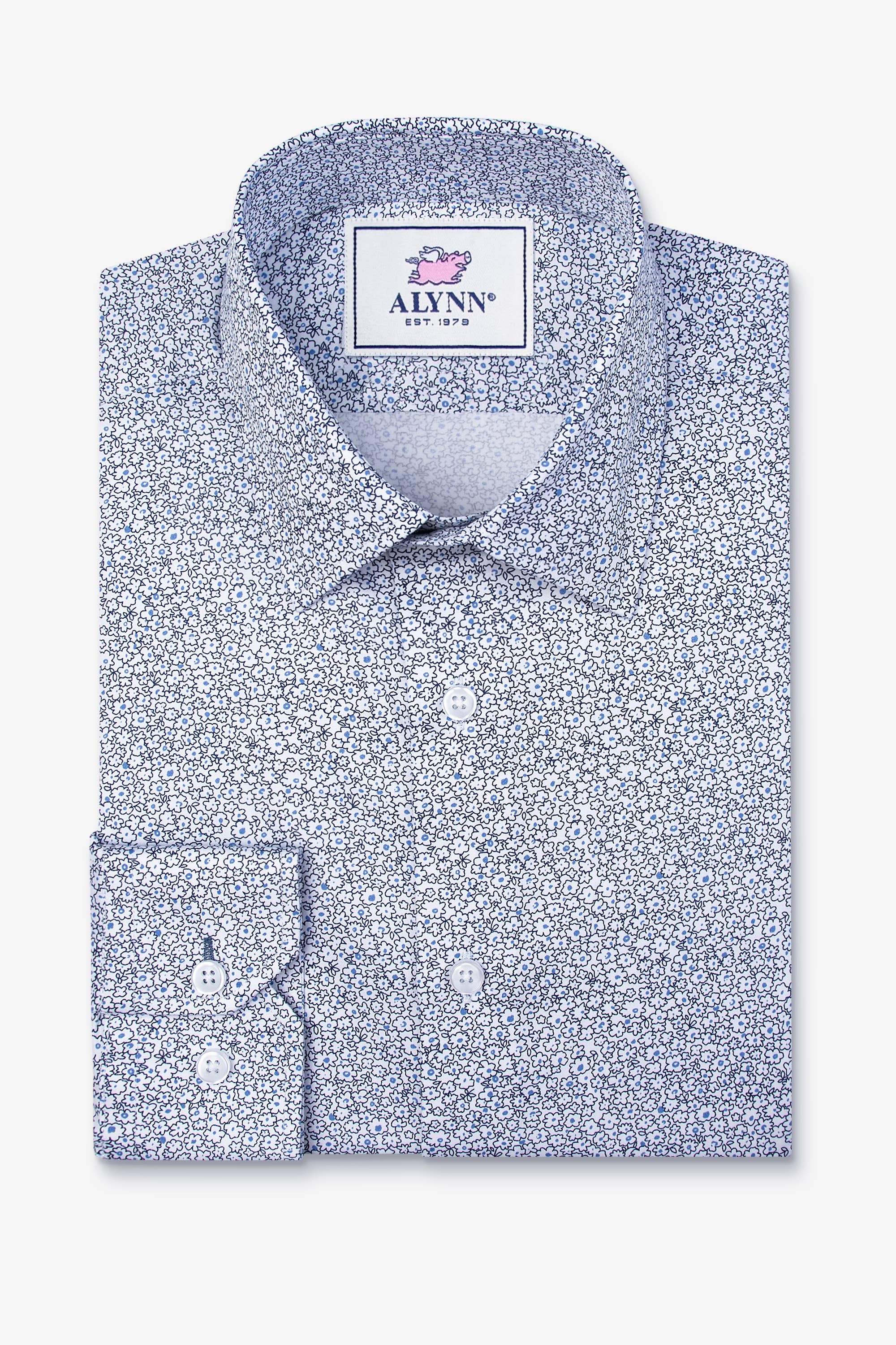 Floral Untuckable Classic Dress Shirt
