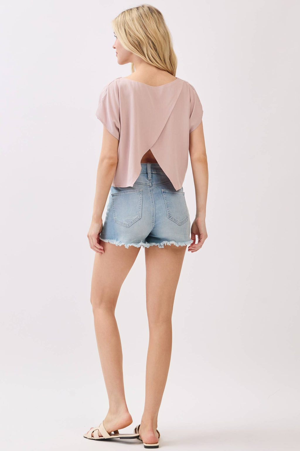 Round Neck Crop Top