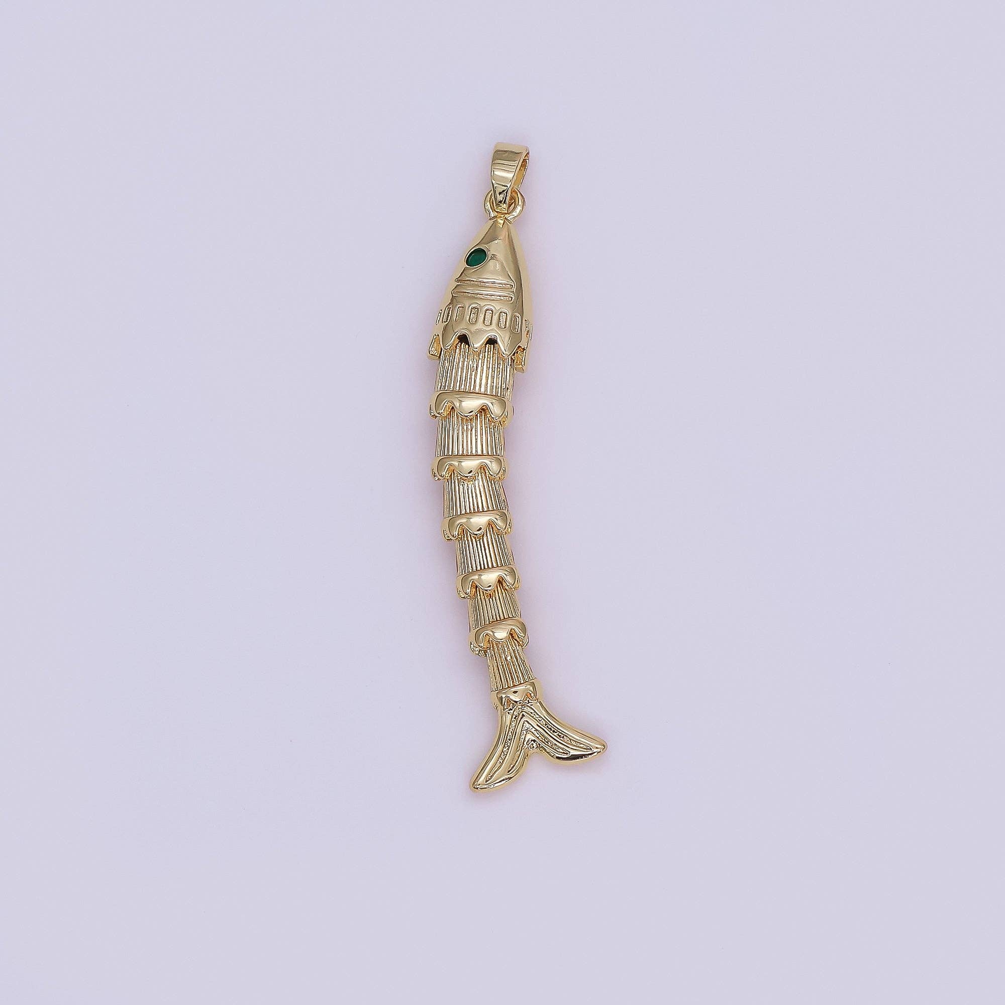24K GF Artisan Fish