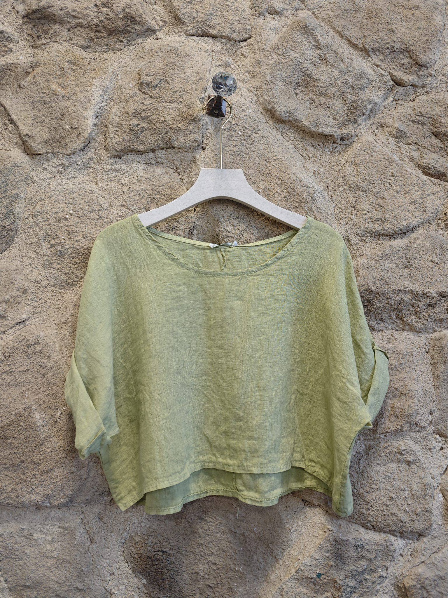 SHORT LINEN 100%